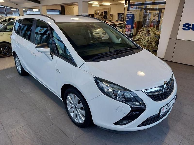 Gebraucht Opel Zafira Tourer Style 140 PS (102 kW) 2015 Schneeweiss/olympic/summit whi Van / Kleinbus
