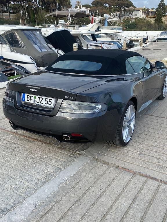 Gebraucht Aston Martin DB9 517 PS (380 kW) 2013 Grau Cabrio