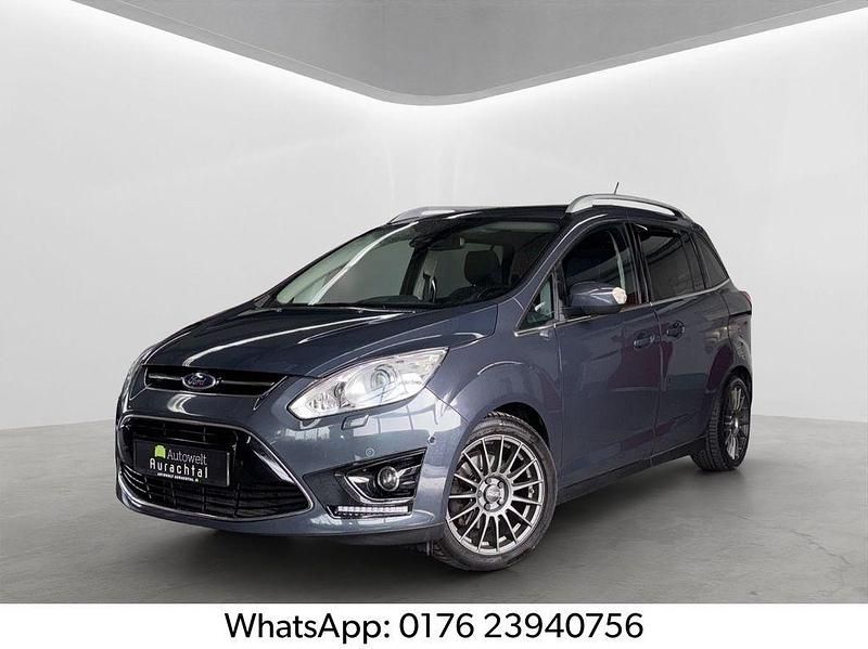 Gebraucht Ford Grand C-Max Titanium 150 PS (110 kW) 2013 Blau Van / Kleinbus