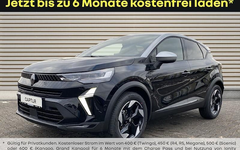 Neu Renault Captur Techno 158 PS (116 kW) 2025 Schwarz SUV
