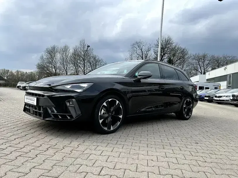 Ny Cupra Leon 150 HK (110 kW) 2025 Sort Stationcar