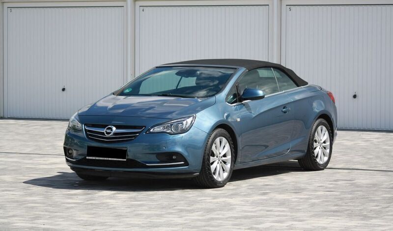 Blau Gebraucht 2014 Opel Cascada Innovation Cabrio | 7.750 € (Guter Preis) - Bild 1/4