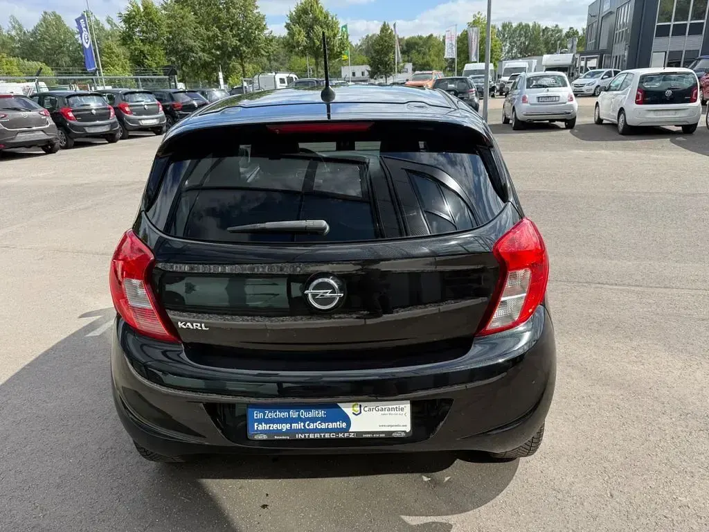 Gebraucht Opel Karl Innovation 75 PS (55 kW) 2016 Schwarz Kleinwagen