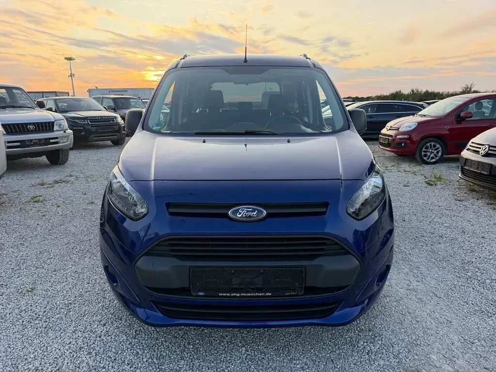 Gebraucht Ford Tourneo Connect Ambiente 101 PS (74 kW) 2015 Blau Van / Kleinbus
