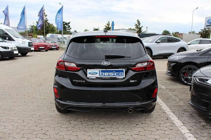Gebraucht Ford Fiesta ST-Line X 125 PS (91 kW) 2023 Obsidianschwarz metallic Kleinwagen