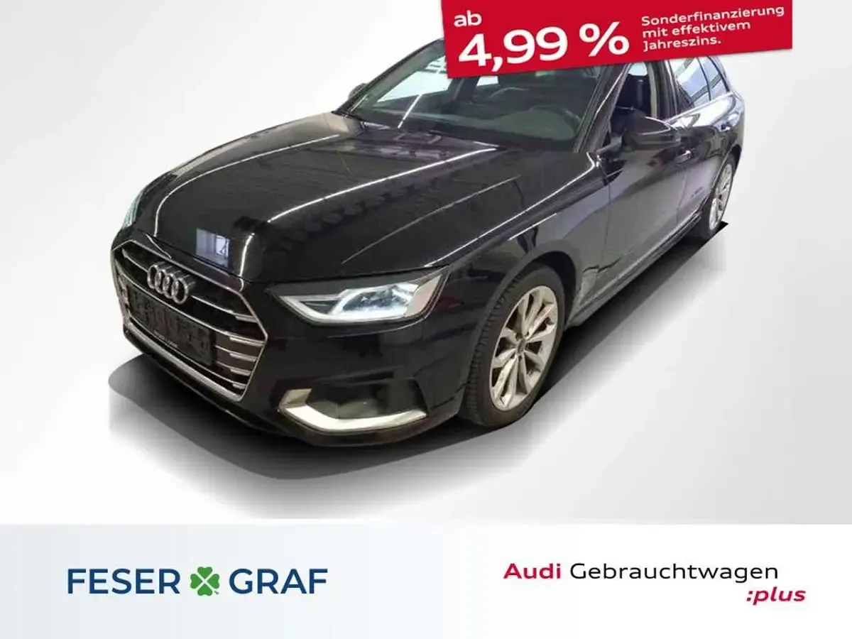 Second-hand Audi A4 Advanced Plus 204 CP (150 kW) 2023 Negru Break
