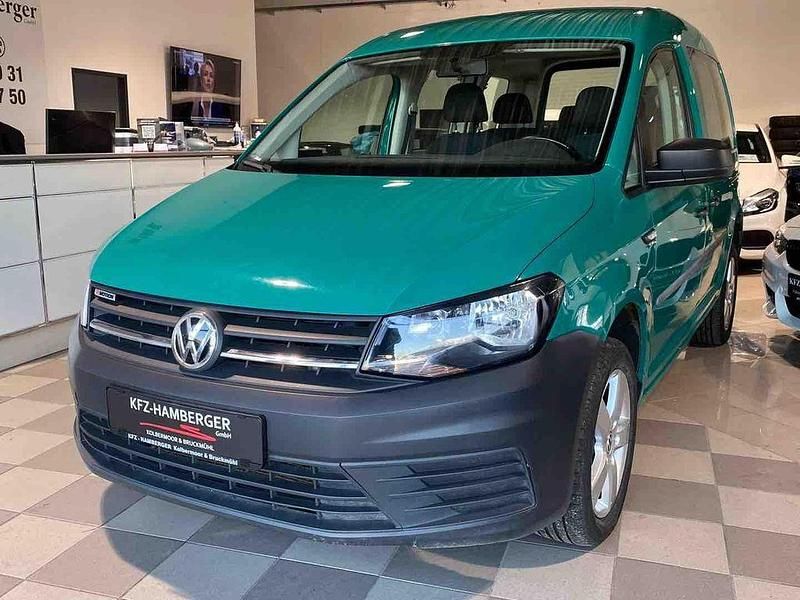 Gebraucht VW Caddy Trendline 122 PS (89 kW) 2016 Grün Van / Kleinbus