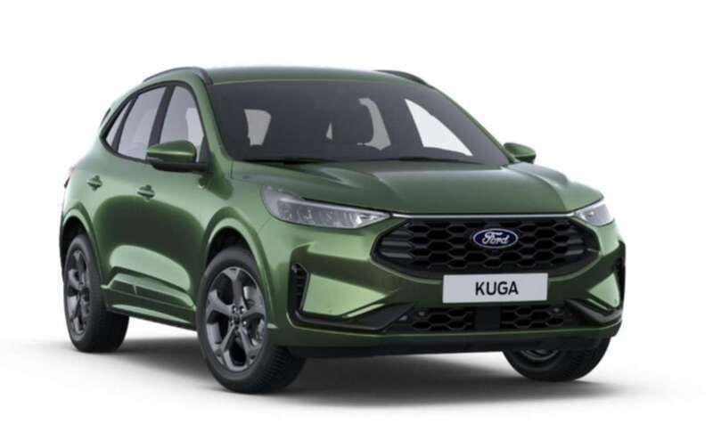 Grün (bursting green metallic) Neu 2025 Ford Kuga ST SUV | 39.950 € (Fairer Preis) - Bild 1/4