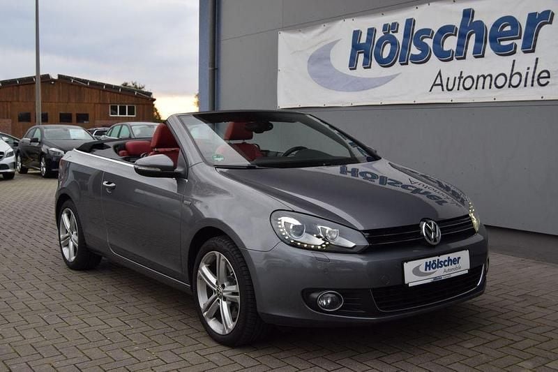 Grau Gebraucht 2013 VW Golf Cabriolet Life Cabrio | 12.999 € (Fairer Preis) - Bild 1/4