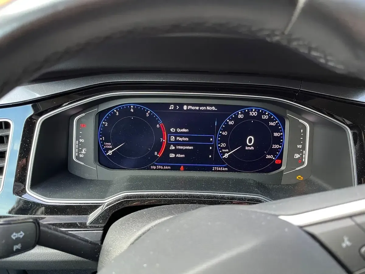 Gebraucht VW Polo Style 95 PS (69 kW) 2021 Schwarz Kleinwagen