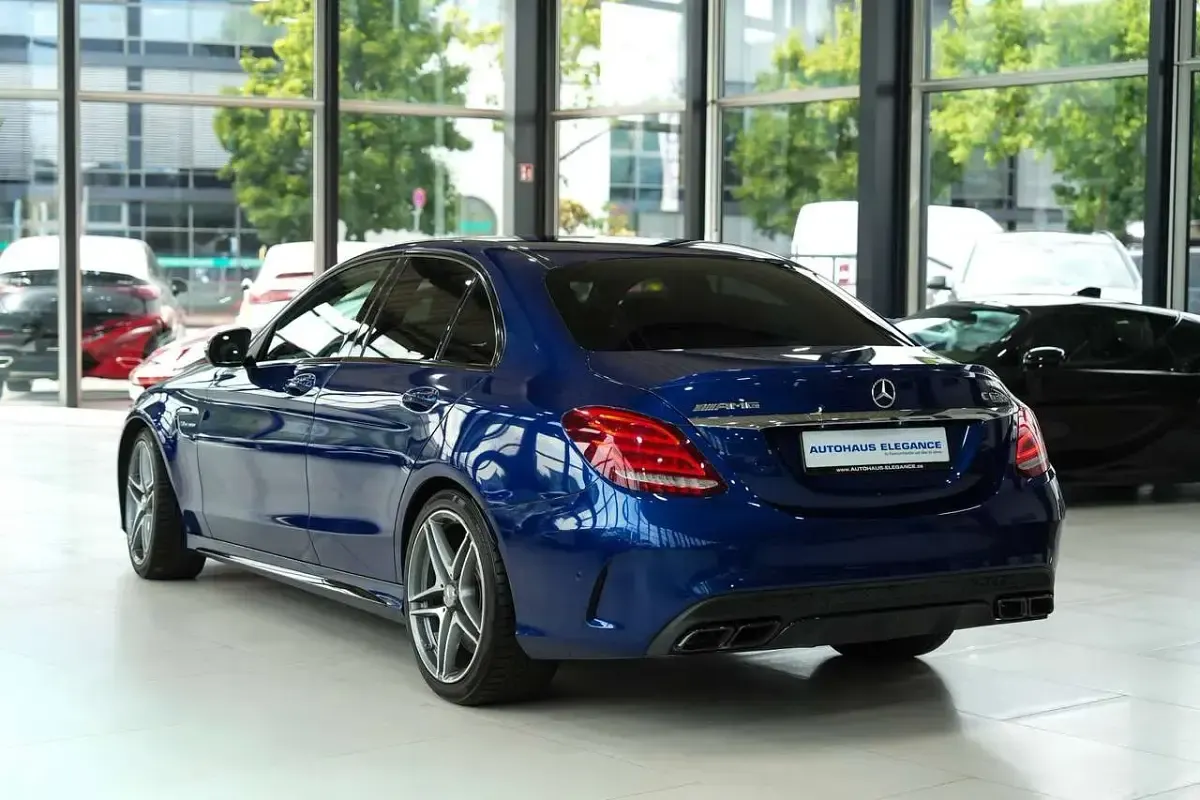 Gebraucht Mercedes C63 AMG AMG 510 PS (375 kW) 2017 Blau Limousine