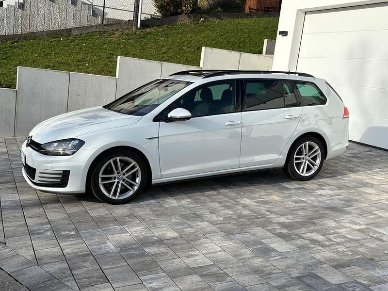 Gebraucht VW Golf VII R-line 184 PS (135 kW) 2016 Weiß Kombi