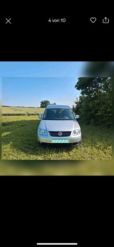 Gebraucht VW Caddy Life 80 PS (58 kW) 2010 Silber Van / Kleinbus