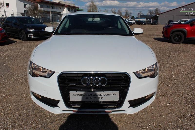 Second-hand Audi A5 S-Line 177 CP (130 kW) 2014 Alb Coupe