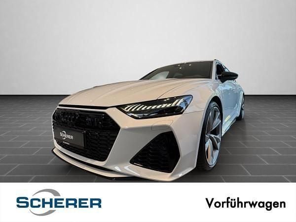 Weiß (gletscherweiß metallic) Gebraucht 2025 Audi RS6 Advanced Plus Kombi | 122.991 € (Superpreis) - Bild 1/4