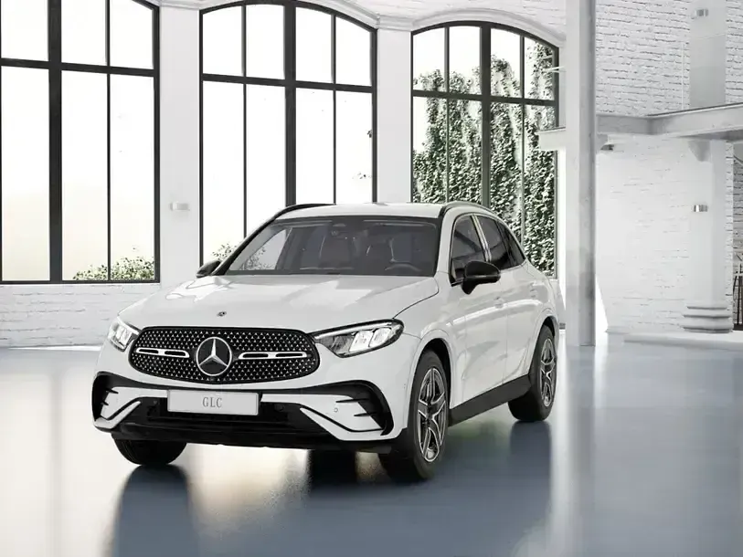 Gebraucht Mercedes GLC200 AMG 204 PS (150 kW) 2026 Unilack polarweiß uni SUV