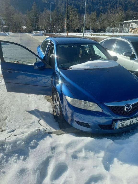 Blau Gebraucht 2003 Mazda 6 Comfort Limousine | 1.000 € (Guter Preis) - Bild 1/4