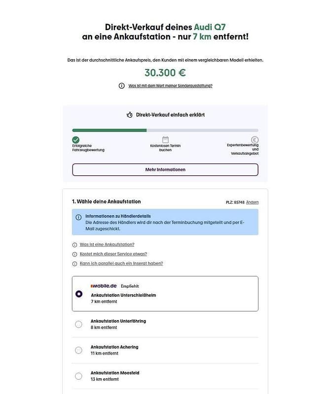 Gebraucht Audi Q7 S-Line 279 PS (205 kW) 2016 Blau SUV