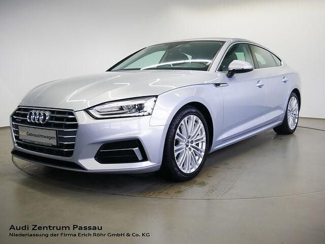 Silber Gebraucht 2019 Audi A5 Sportback Sport Kleinwagen | 28.870 € (Fairer Preis) - Bild 1/2