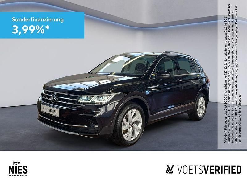 Gebraucht VW Tiguan Elegance 150 PS (110 kW) 2022 Schwarz SUV