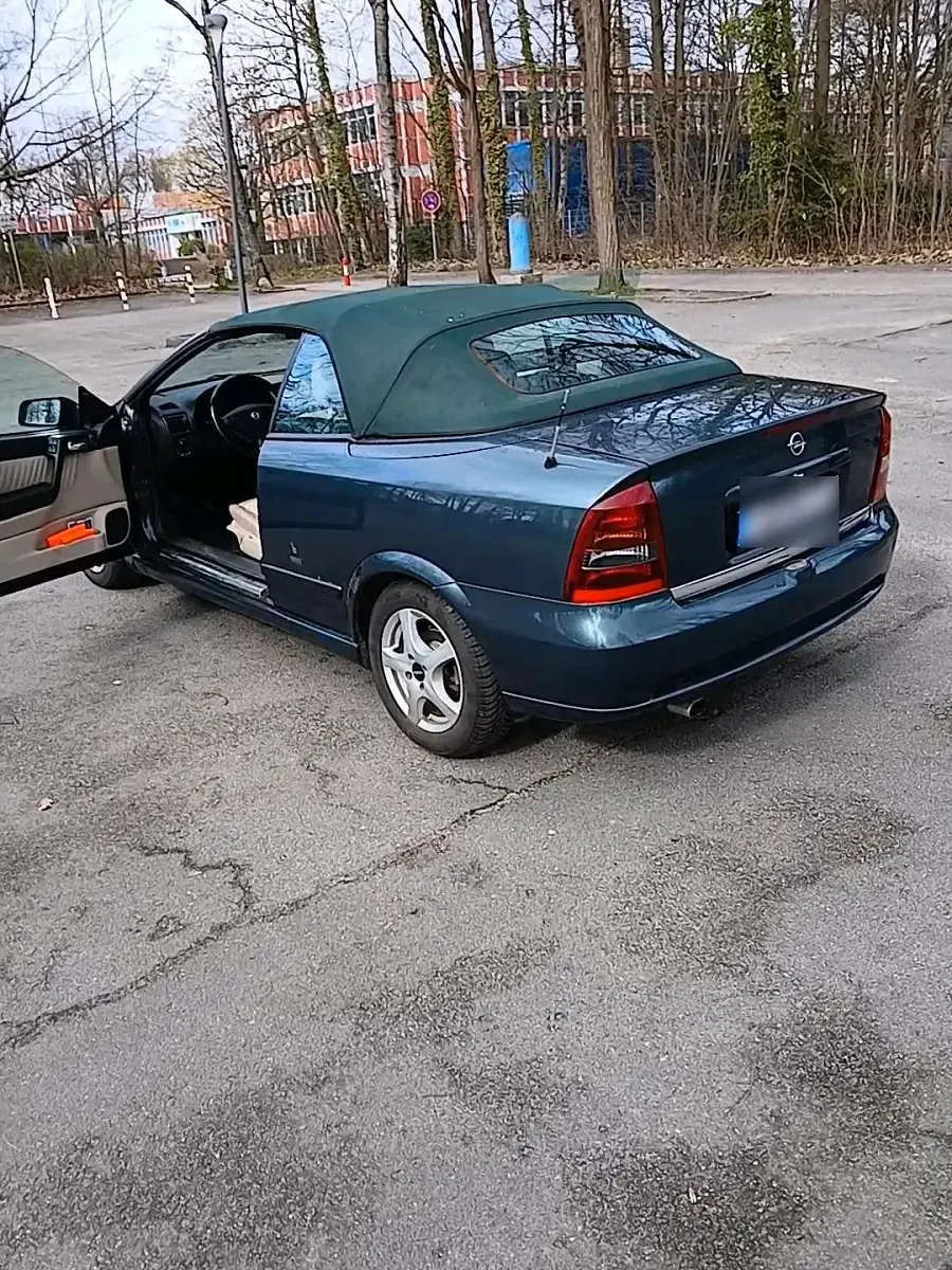 Gebraucht Opel Astra 101 PS (74 kW) 2002 Grün Cabrio