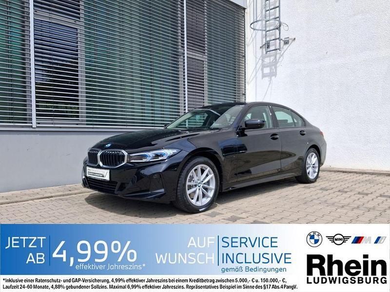 Schwarz Gebraucht 2024 BMW 330e Limousine | 41.340 € (Guter Preis) - Bild 1/4