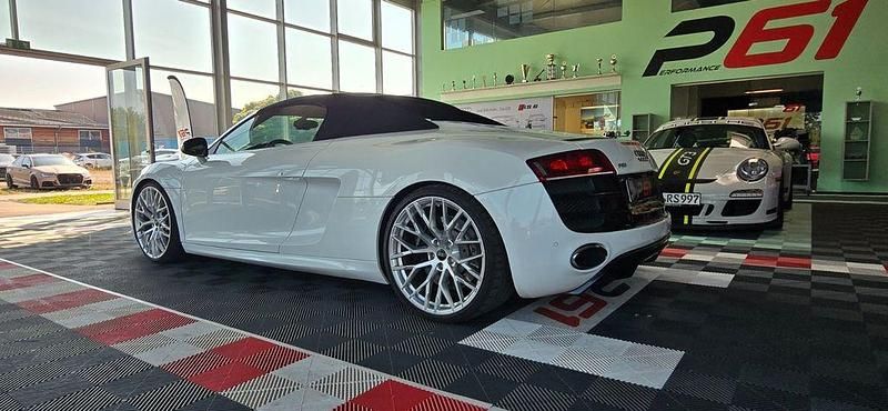 Gebraucht Audi R8 Spyder Sport 525 PS (386 kW) 2010 Weiß Cabrio