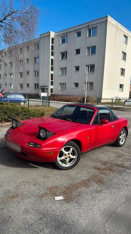 Gebraucht Mazda MX5 116 PS (85 kW) 1991 Rot Cabrio