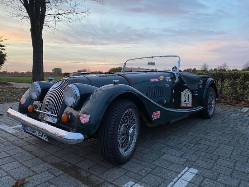 Grün Gebraucht 1972 Morgan 4/4 Cabrio | 24.999 € - Bild 1/4