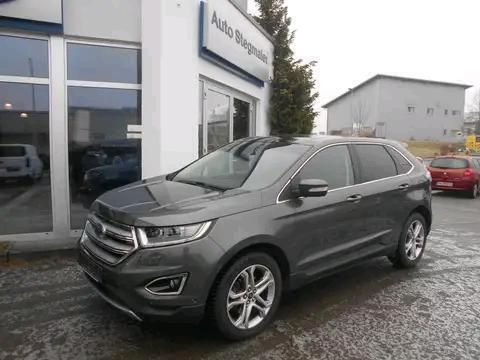 Magneticgrau (metallic) Gebraucht 2017 Ford Edge Titanium SUV | 24.500 € (Fairer Preis) - Bild 1/4