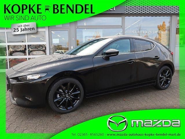 Schwarz Gebraucht 2024 Mazda 3 Homura-Line Limousine | 25.550 € (Superpreis) - Bild 1/4