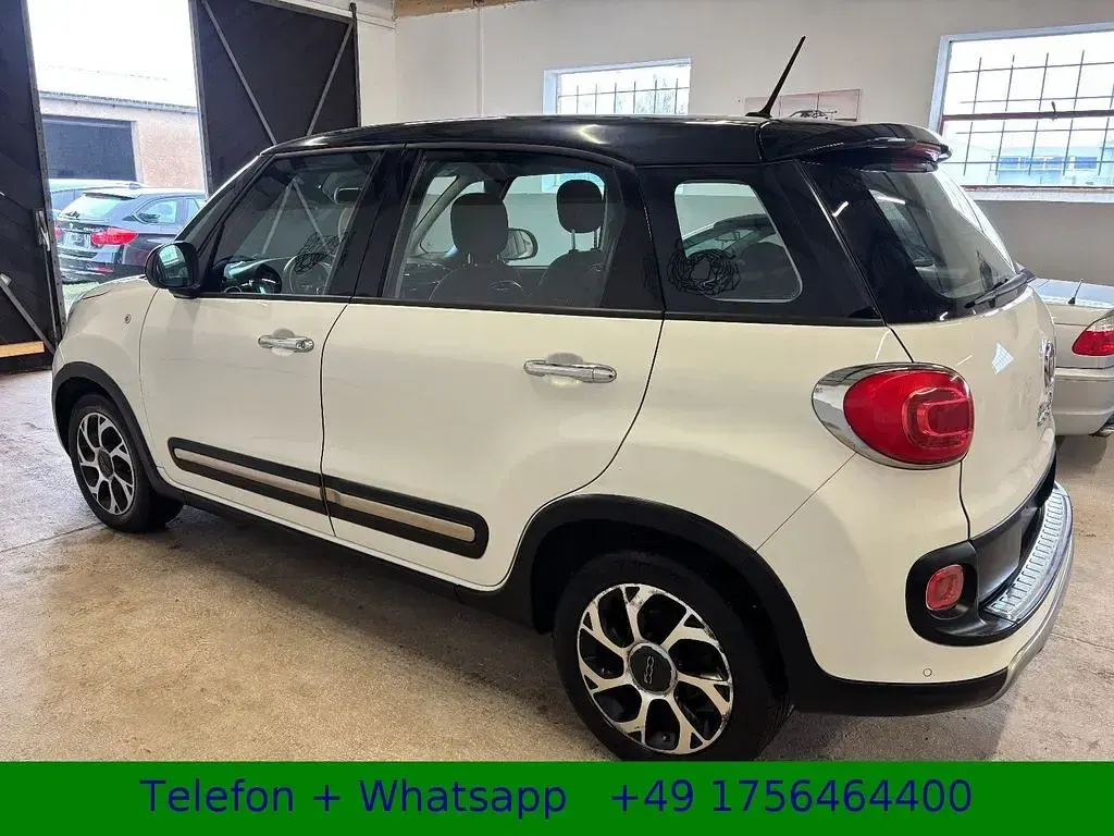 Gebraucht Fiat 500L 95 PS (69 kW) 2017 Weiß Van / Kleinbus