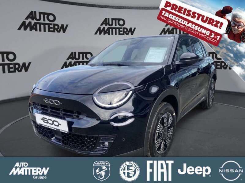 Schwarz Neu 2025 Fiat 600 Style SUV | 24.490 € (Superpreis) - Bild 1/4