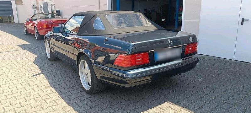Gebraucht Mercedes SL320 231 PS (169 kW) 1995 Blau Cabrio