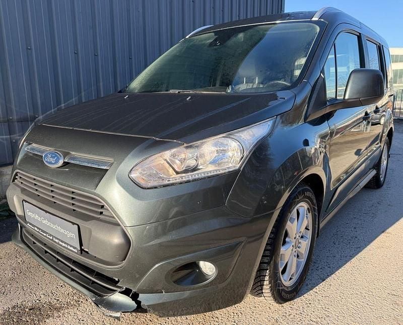 Grün Gebraucht 2016 Ford Tourneo Connect Titanium Van / Kleinbus | 6.490 € (Superpreis) - Bild 1/4