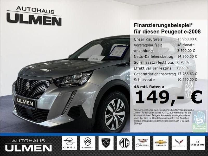 Grau Gebraucht 2022 Peugeot e-2008 Active SUV | 15.950 € (Superpreis) - Bild 1/4