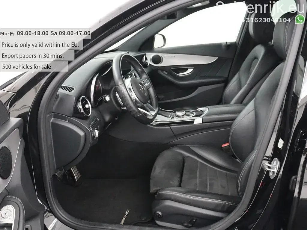 Gebraucht Mercedes C160 AMG 129 PS (94 kW) 2019 Schwarz Limousine