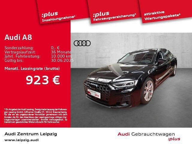 Gebraucht Audi A8L Ambiente 462 PS (339 kW) 2024 Mythosschwarz metallic Limousine