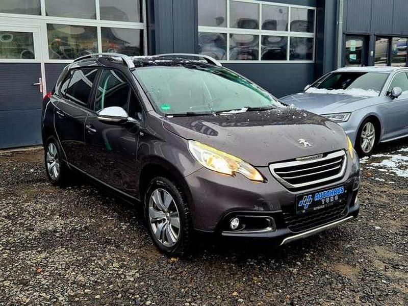 Gebraucht Peugeot 2008 Style 99 PS (72 kW) 2016 Platiniumgrau/metallic (metallic) SUV