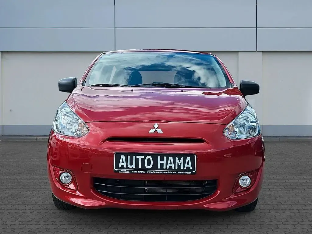 Gebraucht Mitsubishi Space Star Diamant Edition 71 PS (52 kW) 2016 Rot Kleinwagen