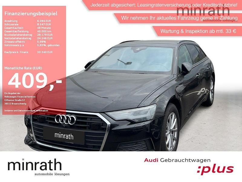 Schwarz Gebraucht 2021 Audi A6 Premium Kombi | 30.340 € (Fairer Preis) - Bild 1/4