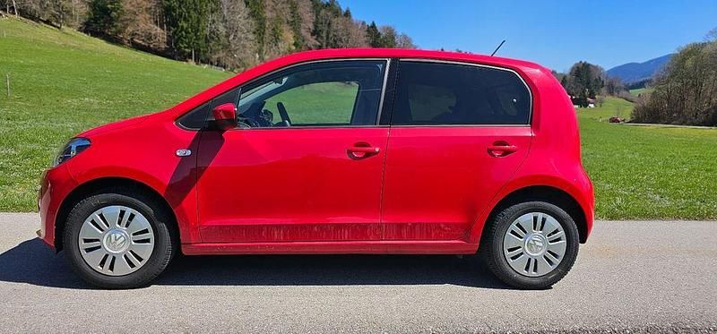 Gebraucht VW up! move up! 60 PS (44 kW) 2015 Rot Kleinwagen