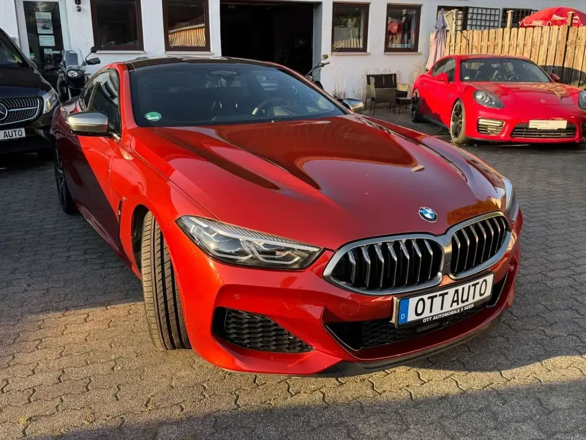 Gebraucht BMW M850 Shadowline 530 PS (389 kW) 2019 Orange Coupé