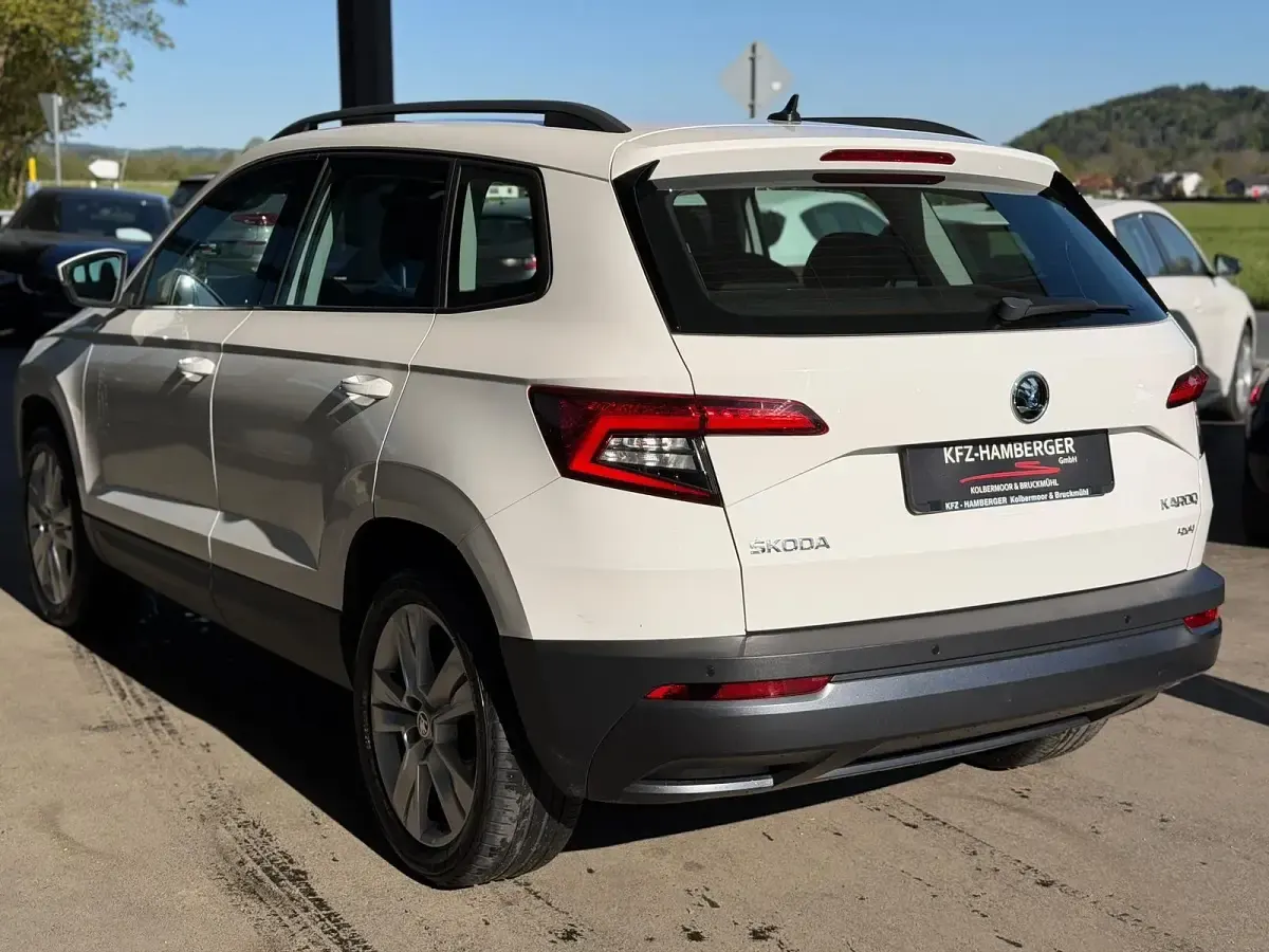 Gebraucht Skoda Karoq Style 150 PS (110 kW) 2019 Weiß SUV