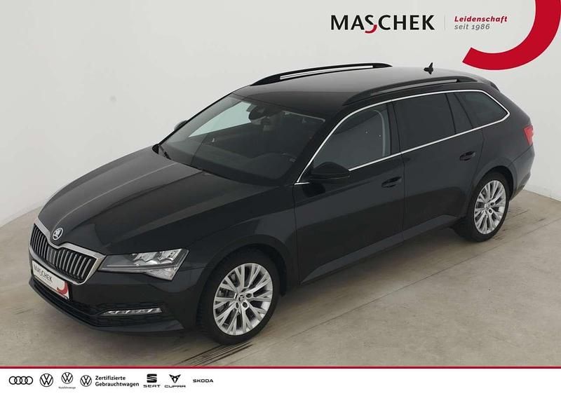 Black magic perleffekt Gebraucht 2024 Skoda Superb Ambition Kombi | 28.640 € (Guter Preis) - Bild 1/4