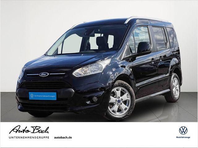 Schwarz (iridium schwarz metallic) Gebraucht 2016 Ford Tourneo Connect Titanium Van / Kleinbus | 13.480 € (Fairer Preis) - Bild 1/4
