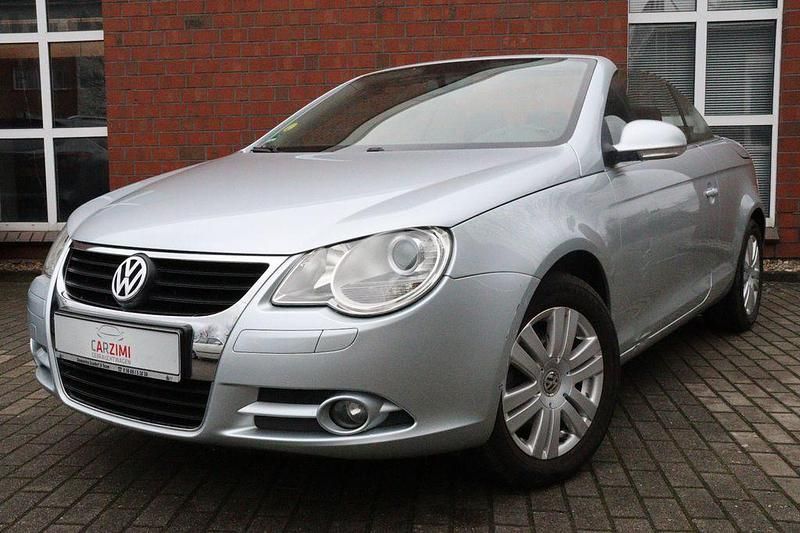 Second-hand VW Eos 116 CP (85 kW) 2006 Argintiu Cabrio