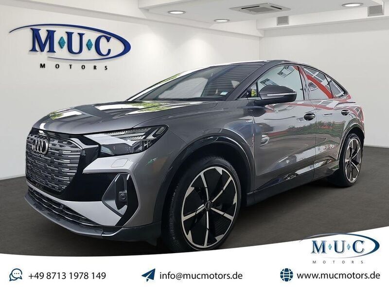 Grau Gebraucht 2023 Audi e-tron S-Line SUV | 44.990 € (Guter Preis) - Bild 1/4
