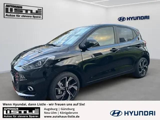 Schwarz Neu 2024 Hyundai i10 N Line Kleinwagen | 19.485 € (Fairer Preis) - Bild 1/4