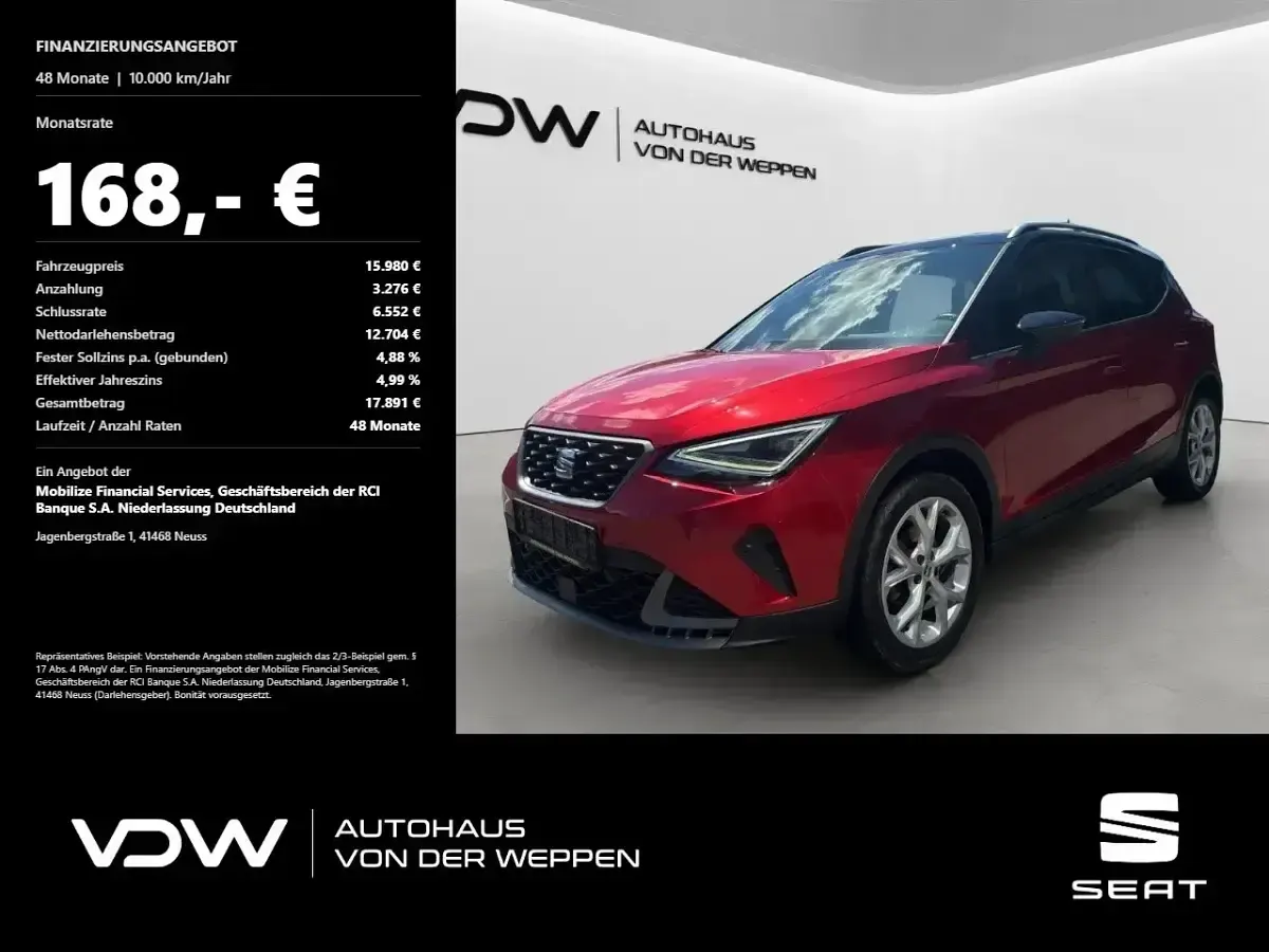 Gebraucht Seat Arona FR 110 PS (80 kW) 2023 SUV